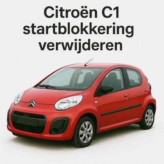 Citroën C1 startblokkering verwijderen immo off imobilizer, Ophalen of Verzenden