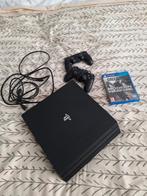 PS4 als nieuw + Game, Ophalen of Verzenden, Zo goed als nieuw, Met 2 controllers, Met games
