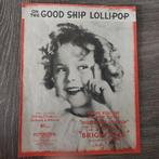 On the good ship lollipop signed, Ophalen