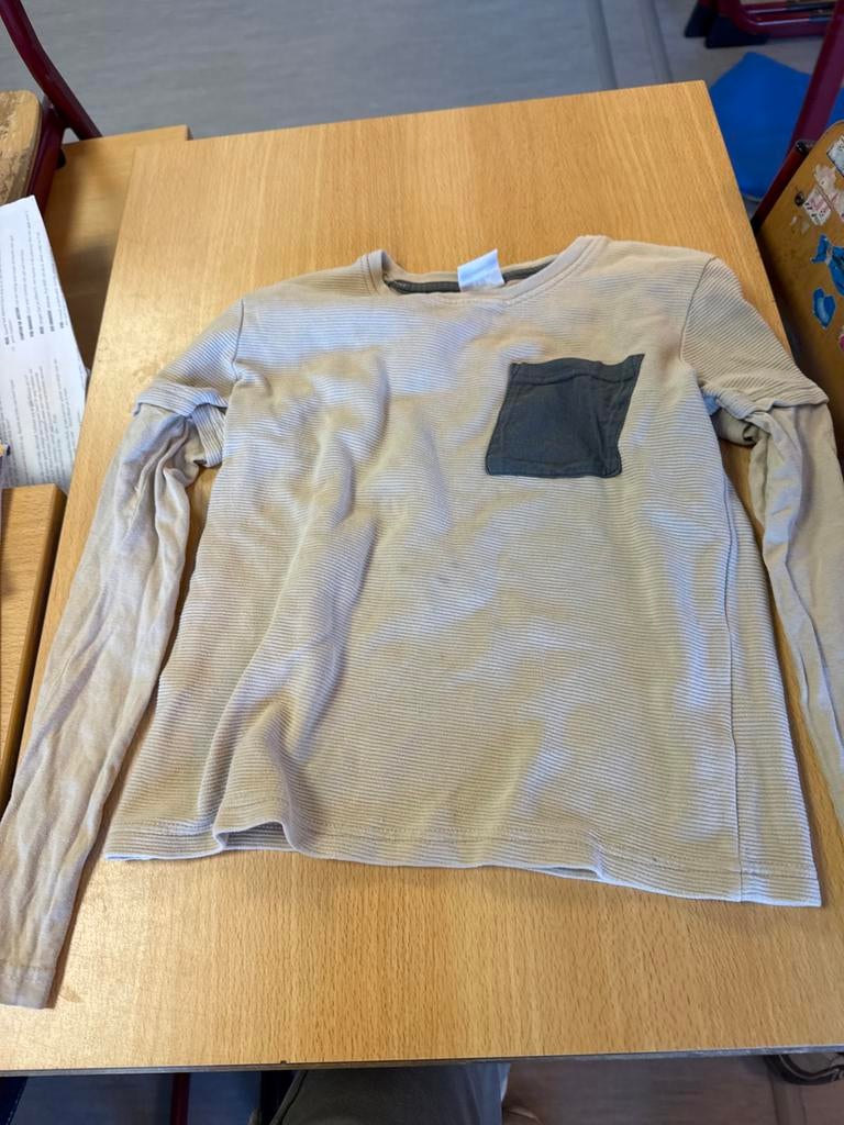 Y.F.K. longsleeve maat 134/140, Ophalen, Gebruikt, Jongen of Meisje, Shirt of Longsleeve