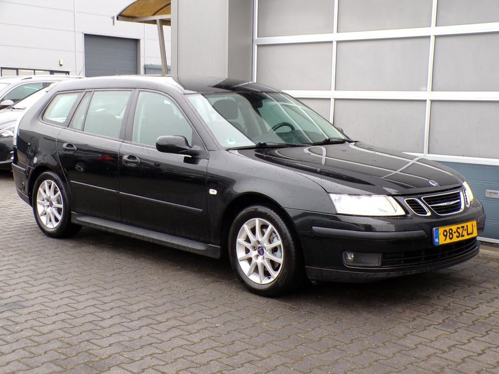 Saab 9-3 Sport Estate 1.8 Linear|Cruise|Parkeersensoren, Auto's, Stof, Gebruikt, 4 cilinders, 1796 cc