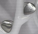 ZILVERKLEURIGE DRUPPEL OORBEL, Overige materialen, Nieuw, Ophalen of Verzenden, Knopjes of Stekers