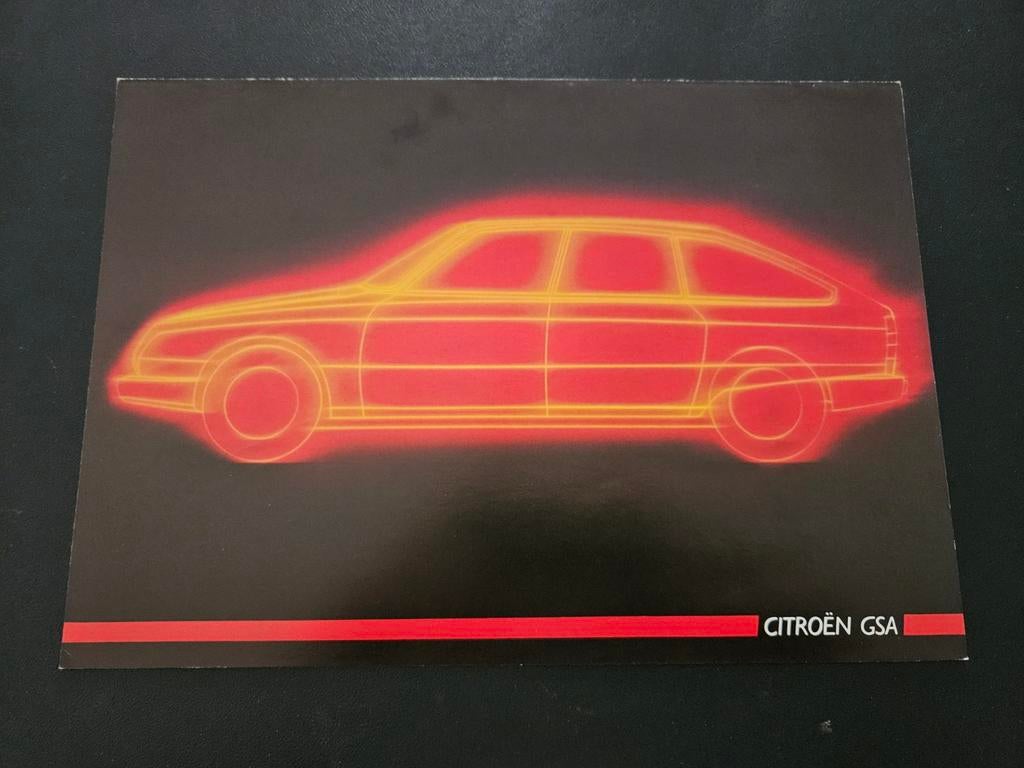 Brochure Citroën GSA 1986, Ophalen of Verzenden, Zo goed als nieuw, Citroën
