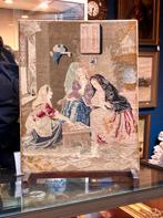 Gobelin in kader De kaarten worden gelegd, Ophalen