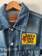 Spijkerjas Sandro heren maat M, Ophalen of Verzenden, Zo goed als nieuw, Maat 48/50 (M), Blauw