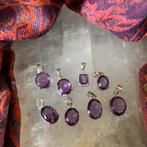 Amethist hanger beschermt intuïtie vrede magie uniek, Paars, Nieuw, Ophalen of Verzenden, Met edelsteen