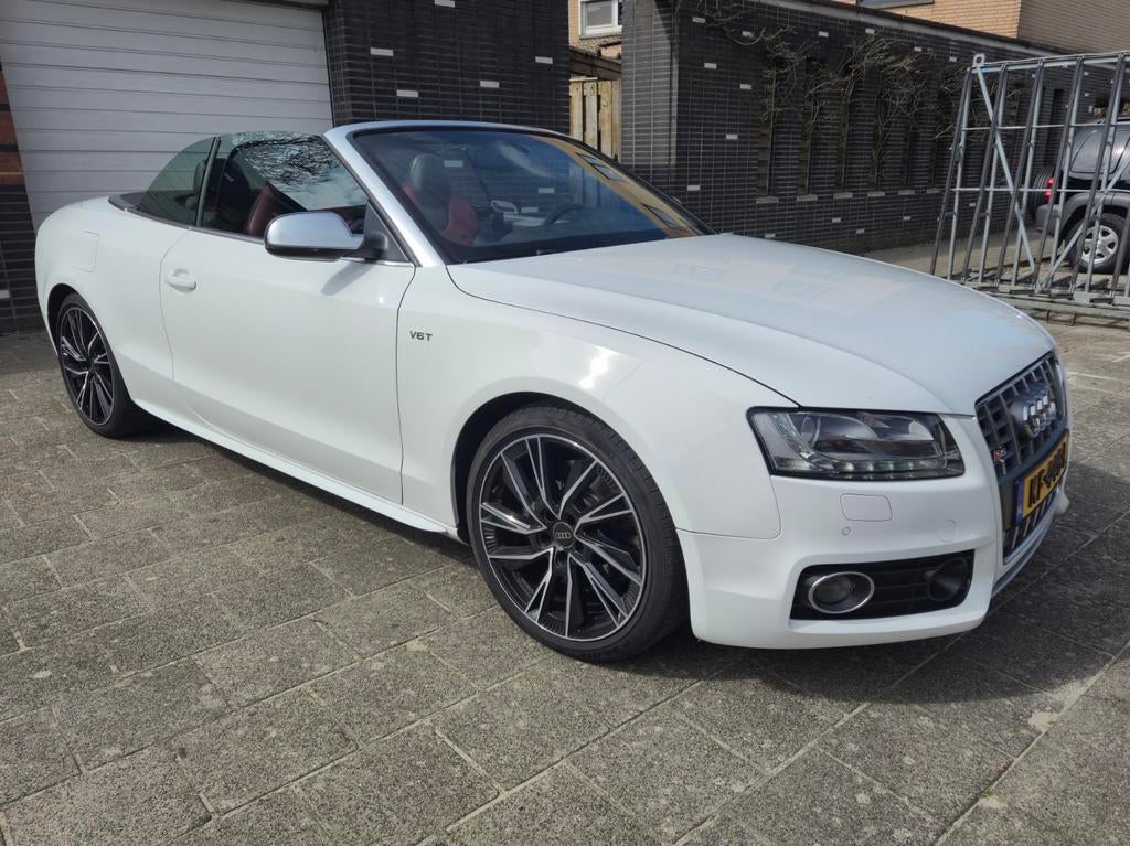 Audi S5 3.0 TFSI V6T 333PK QUATTRO | CABRIOLET | 103.000KM!, Auto's, Audi, Automaat, 2995 cc, Cabriolet, Wit