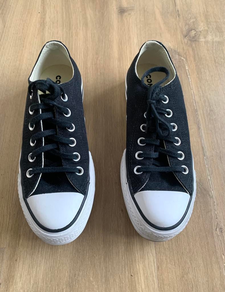 Converse Chuck Taylor platform sneakers maat 37,5, Zwart, Nieuw, Ophalen of Verzenden, Sneakers of Gympen