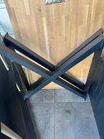 2 ijzeren tafelpoten, Ophalen, Gebruikt, Metaal, Tafelpoot