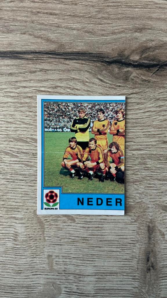 Carte Panini Michel Platini – France Espagne 82 – Coupe Du Monde – Originale