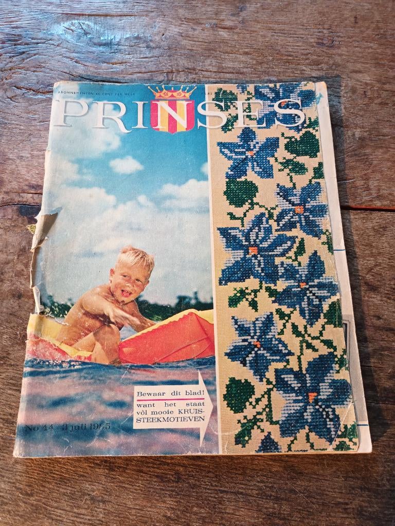 Prinses, Verzamelen, Tijdschriften, Kranten en Knipsels, Ophalen of Verzenden, 1960 tot 1980, Nederland, Tijdschrift