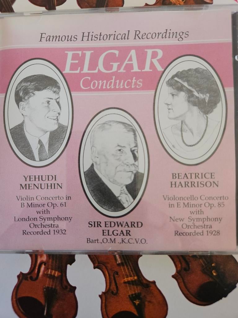 Elgar Conducts: Viool- en Celloconcerten (CD), Cd's en Dvd's, Cd's | Klassiek, Ophalen of Verzenden, Romantiek, Gebruikt, Orkest of Ballet