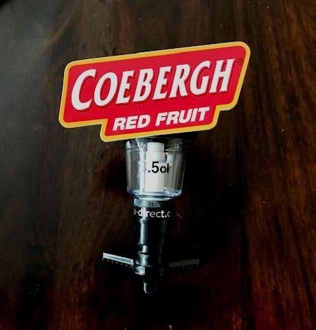 Coebergh bessenjenever Non Drip/ maatschenker ( 06, Verzenden, Nieuw, Gebruiksvoorwerp