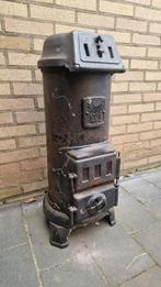Antieke gietijzeren kachel 'SUN 1026', Ophalen, Gebruikt, Vrijstaand