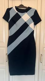 Karen Millen jurk blauw gestreept maat 42, Zwart, Maat 42/44 (L), Ophalen of Verzenden, Zo goed als nieuw
