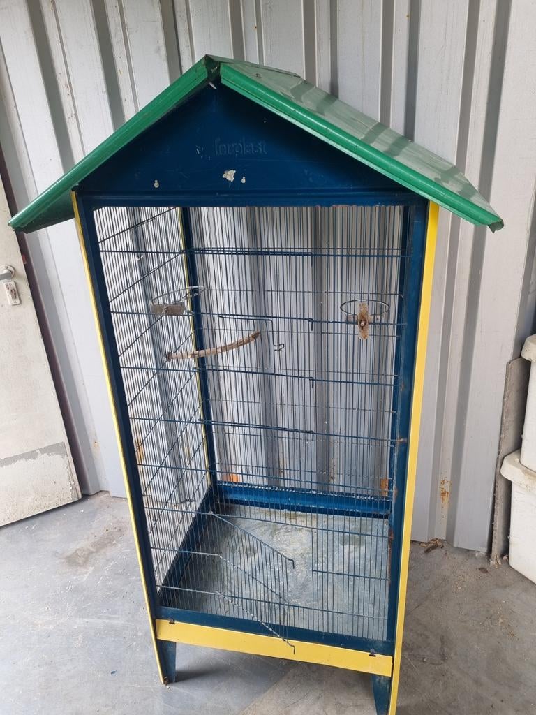 Ferplast Buitenvolière / Vogelkooi – 160 x 70 x 60 cm, Dieren en Toebehoren, Vogels | Hokken en Kooien, Gebruikt, Vogelkooi, Metaal