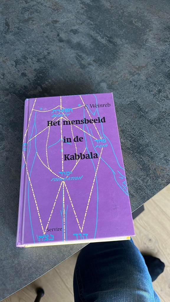 F. Weinreb - Het mensbeeld in de kabbala, Ophalen of Verzenden, Gelezen, F. Weinreb