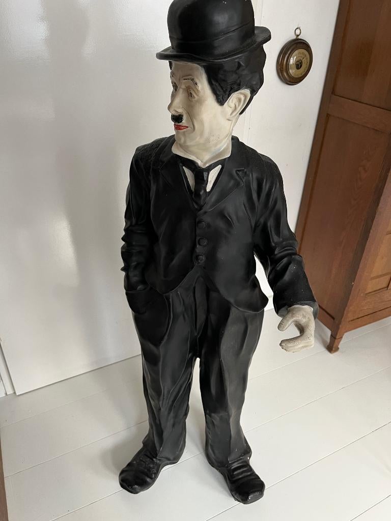 Charlie Chaplin beeld vintage, Ophalen, Gebruikt, Mens
