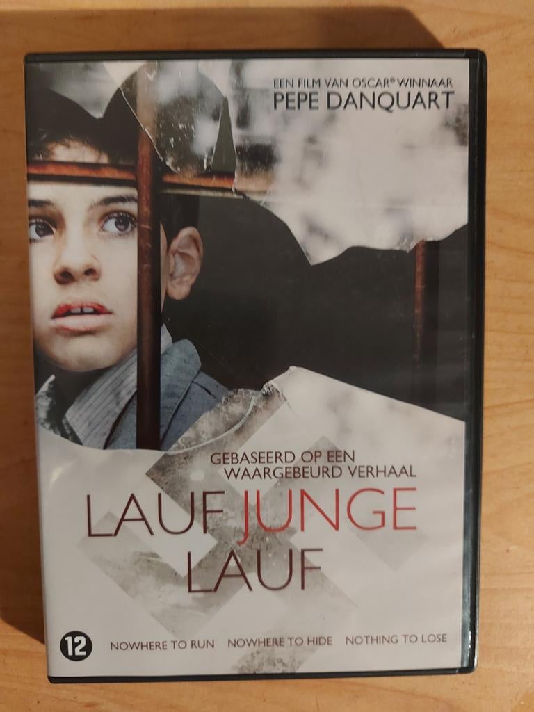 Lauf Jungle Lauf - oorlogsfilm, Alle leeftijden, Ophalen of Verzenden, Zo goed als nieuw