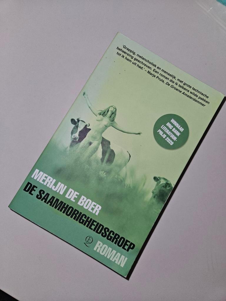 De saamhorigheidsgroep. Merijn de Boer. Gratis, Boeken, Romans, Ophalen of Verzenden, Zo goed als nieuw