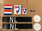 Land Rover Lightweight set voertuig stickers., Ophalen of Verzenden, Landmacht, Nederland, Embleem of Badge