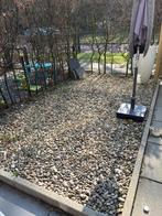 Gratis af te halen: Grote kiezels voor +/- 20m², Tuin en Terras, Grind, Keien en Split, Ophalen of Verzenden, Gebruikt, Multi