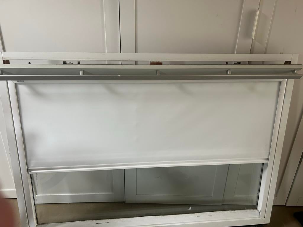 Velux Rolgordijn - Wit ggl 6 en ggl 7 oudere type dakramen, Gebruikt, Wit, 100 tot 150 cm, 50 tot 100 cm