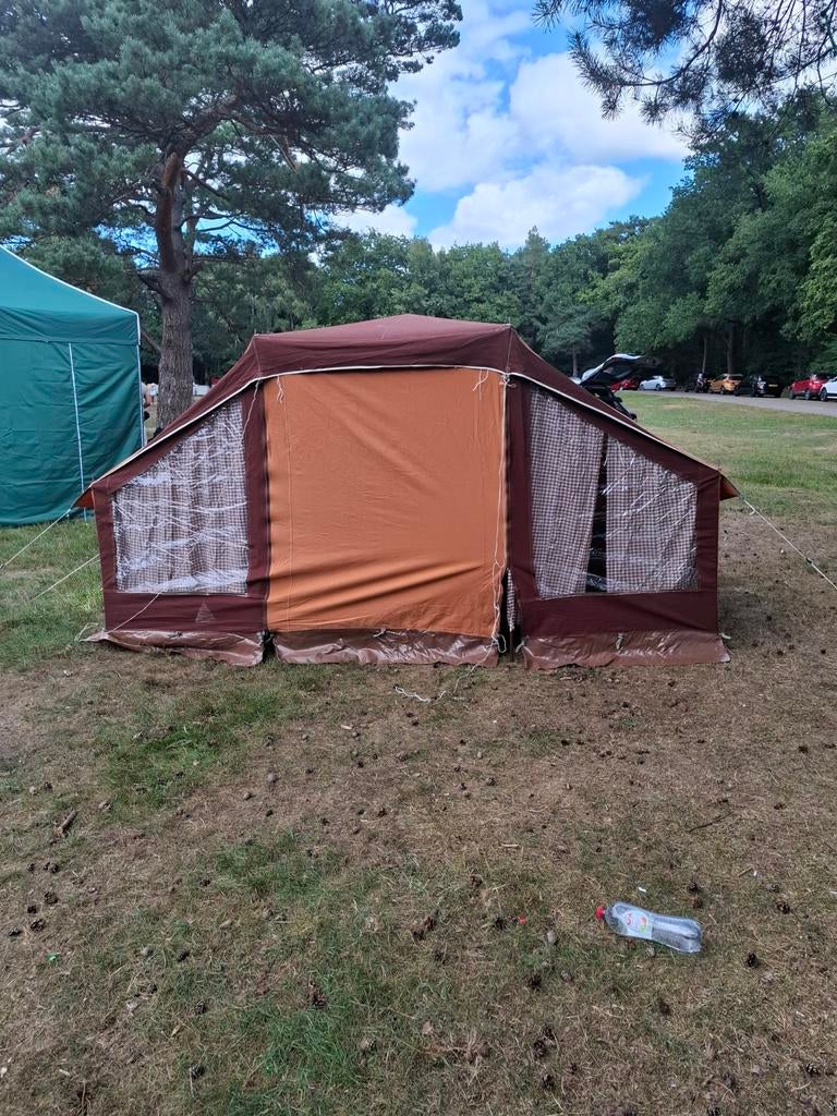 Vintage tent, Caravans en Kamperen, Tenten, Ophalen, Gebruikt