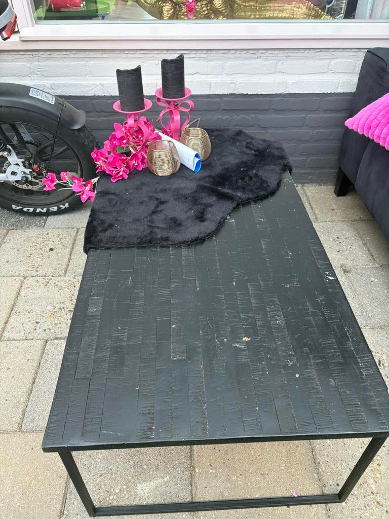 Salontafel, 100 tot 150 cm, Zo goed als nieuw, Minder dan 50 cm, Rechthoekig
