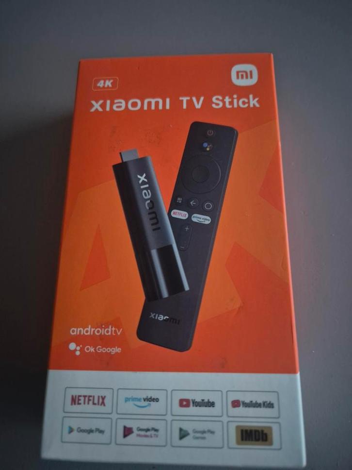 Xiaomi Mi TV Stick 4K Android TV met afstandsbediening, Audio, Tv en Foto, Mediaspelers, Nieuw, Zonder harde schijf, HDMI, Ophalen of Verzenden