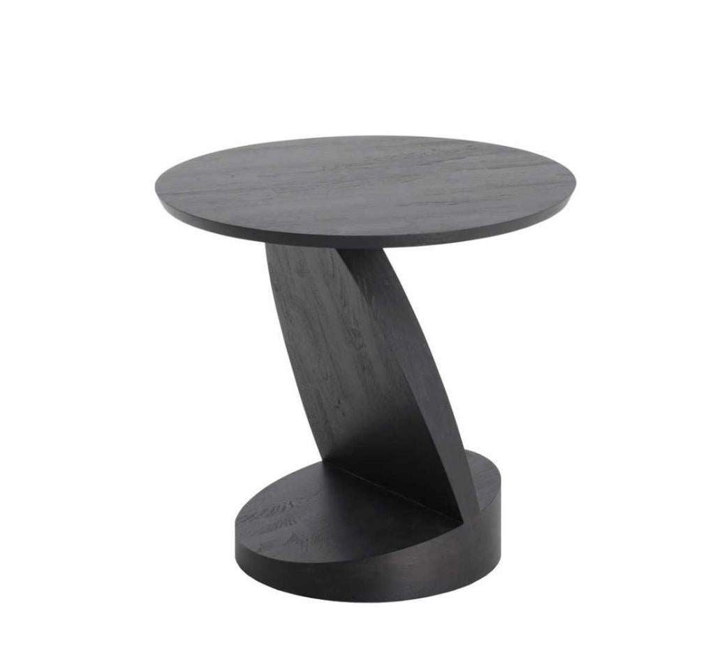 ETHNICRAFT BIJZETTAFEL (nieuw), Minder dan 55 cm, Design, Rond, Nieuw