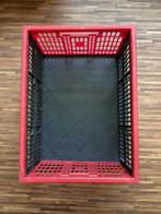 Handige opvouwbare krat - Rood/Zwart, Ophalen, Gebruikt, 40 tot 60 cm, Opvouwbaar