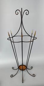 Hollywood Regency paraplubak paraplu standaard Maison Jansen, Verzenden, Metaal