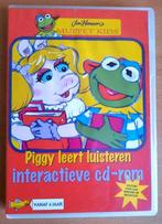 Muppet Kids: Piggy leert Luisteren - Interactieve cd-rom, Puzzel en Educatief, 1 speler, Ophalen of Verzenden, Zo goed als nieuw