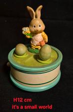 Paas Muziekdoosje met Konijn of Kuikens, Ophalen of Verzenden