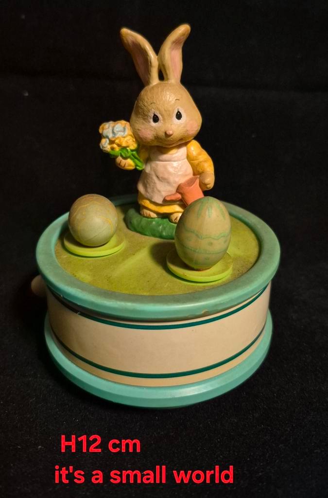 Paas Muziekdoosje met Konijn of Kuikens, Diversen, Pasen, Ophalen of Verzenden