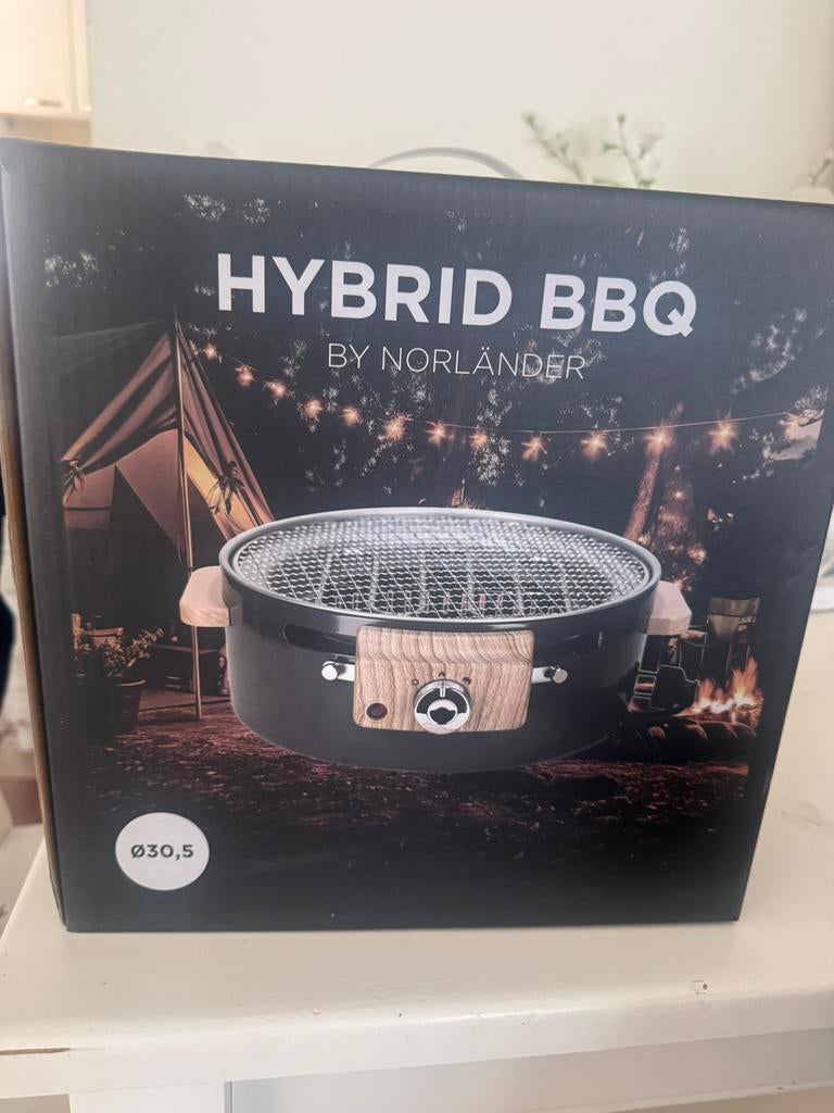 Hybrid BBQ by norländer NIEUW in doos, Ophalen, Nieuw
