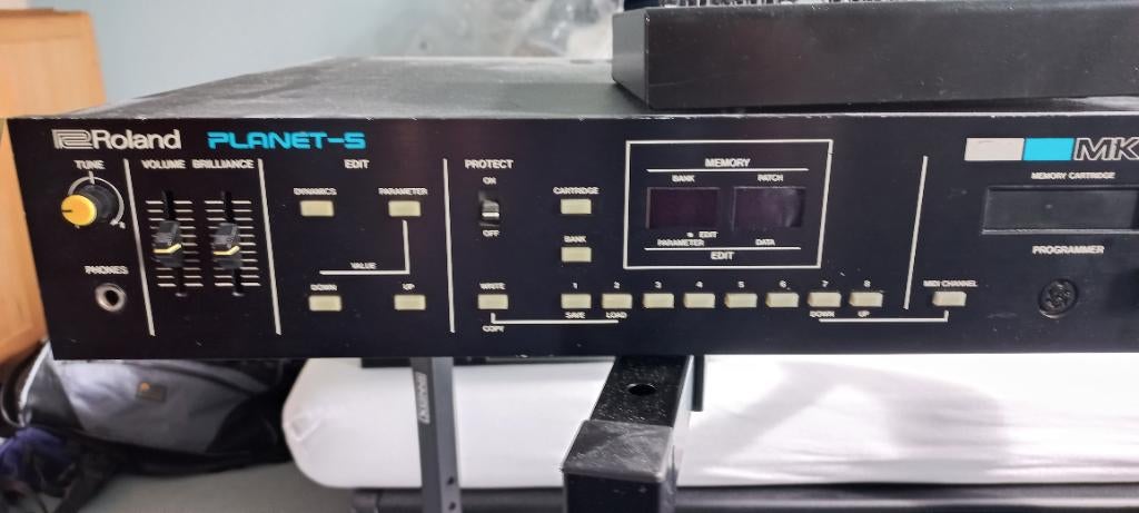 Roland MKS-30 met programmeur, Muziek en Instrumenten, Synthesizers, Ophalen of Verzenden, Gebruikt, 61 toetsen, Roland