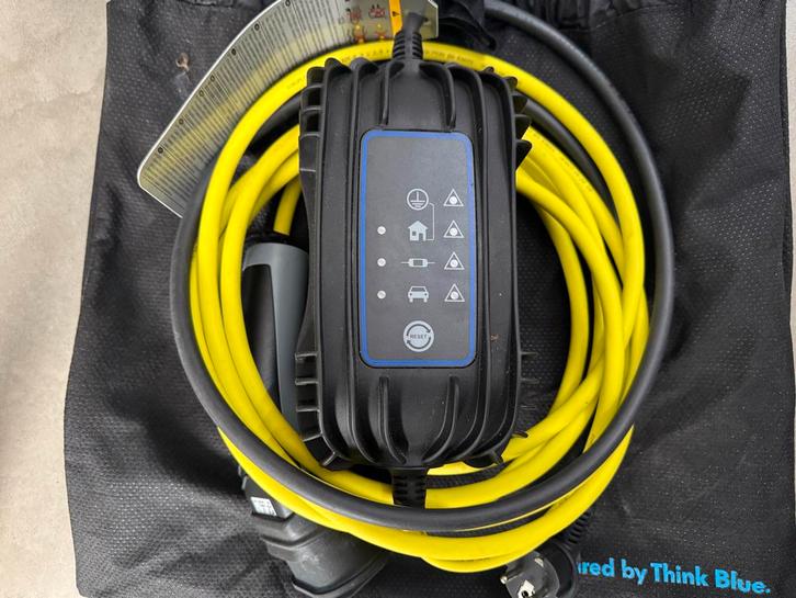 VW Type 2 naar 230V Schuko laadkabel 6 meter, Auto-onderdelen, Elektronica en Kabels, Volkswagen, Nieuw, Ophalen of Verzenden