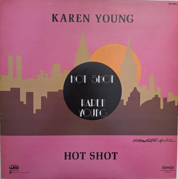 Karen Young – Hot Shot 1978 disco 12" Maxi, Cd's en Dvd's, Vinyl Singles, Gebruikt, Originele persing, Maxi-single, 1970 - 1979