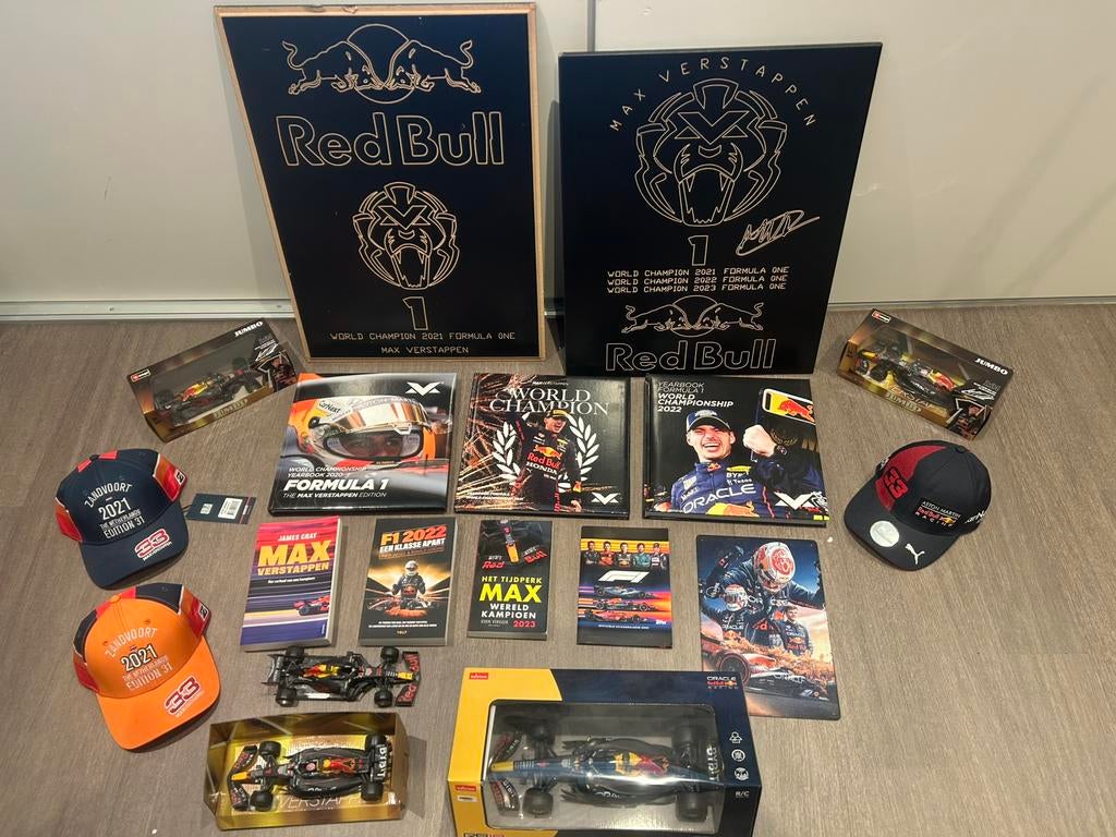 Max verstappen verzamel spullen, Ophalen, Zo goed als nieuw