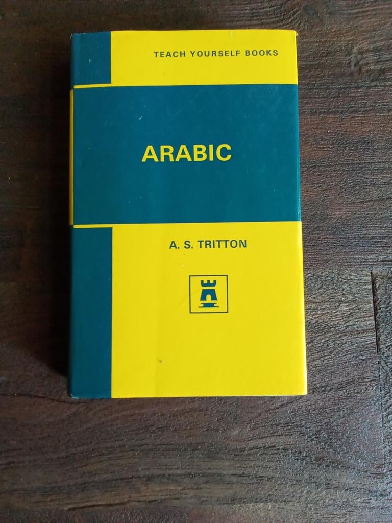 Teach yourself Arabic - A.S. Tritton

Leer je zelf Arabic, Ophalen of Verzenden