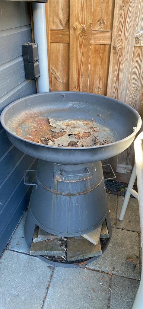 Vuurkorf/bbq, Ophalen, Gebruikt