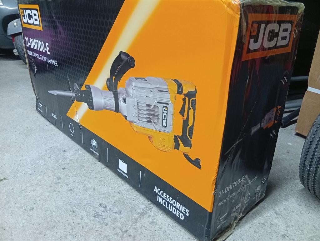 JCB 21-DHI700-E 1700W Sloophamer - Nieuw in doos, Ophalen of Verzenden, Nieuw