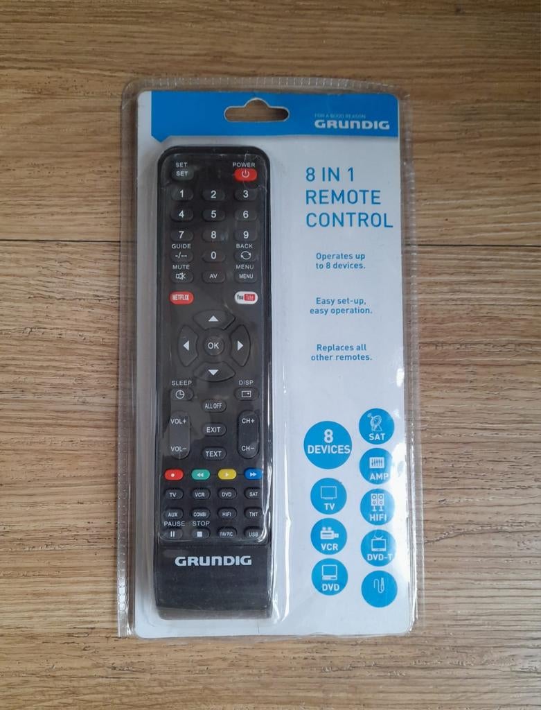 Grundig afstandbediening, Audio, Tv en Foto, Ophalen, Nieuw