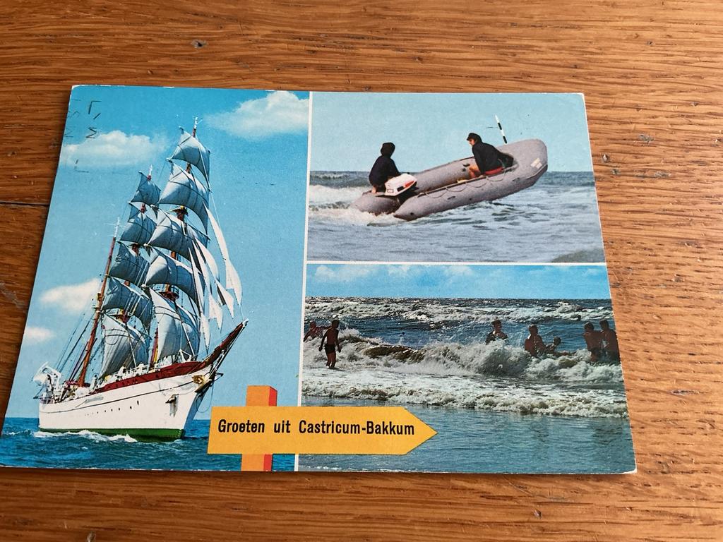 S485 Groeten uit Castricum Bakkum, Ophalen of Verzenden