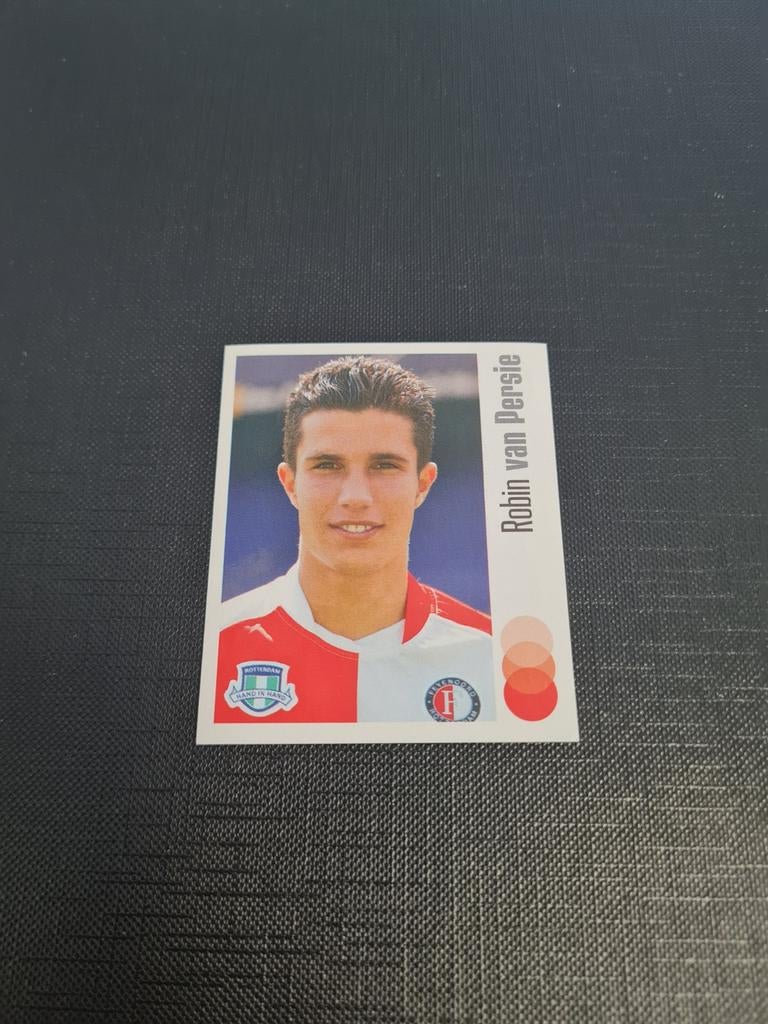 Panini Voetbal 04 Robin van Persie rookie kaart, Ophalen of Verzenden