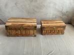 Houten kistjes, Ophalen of Verzenden, Zo goed als nieuw, Minder dan 50 cm