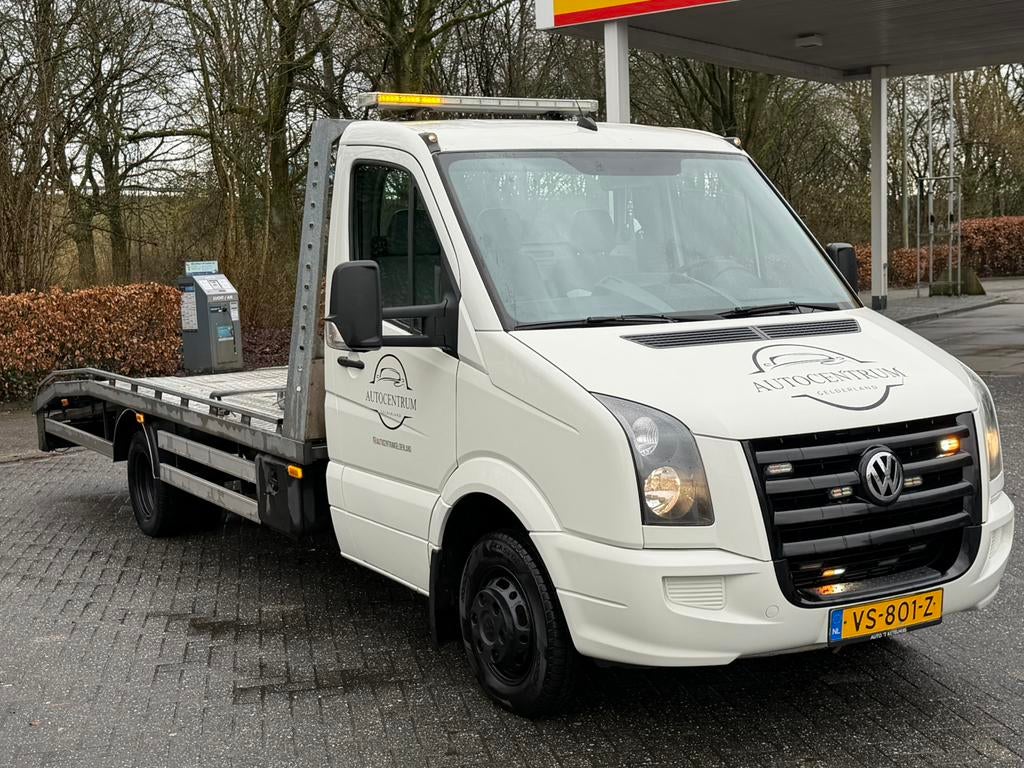 Volkswagen Crafter 2008 Oprijwagen 2.5TDİ Nw Apk, Auto's, Bestelauto's, 13 km/l, Beige, Volkswagen, Bedrijf