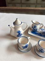 Prachtig Delfts Blauw Miniatuur Poppenservies, Ophalen of Verzenden